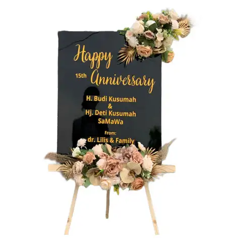 Papan Bunga Akrilik Kasang